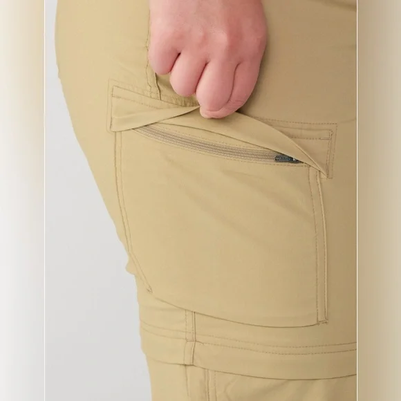 REI co-op sahara convertible pants size 6 - Picture 6 of 16
